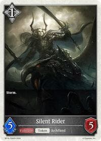 Silent Rider - BP16: New World Genesis - Shadowverse: Evolve card