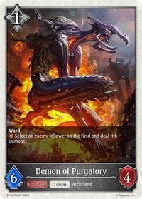 Demon of Purgatory - BP16: New World Genesis - Shadowverse: Evolve card