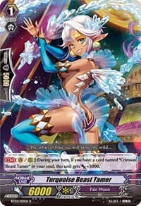 Turquoise Beast Tamer - BT03: Demonic Lord Invasion - Cardfight Vanguard card
