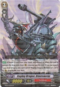 Raging Dragon, Blastsaurus - BT03: Demonic Lord Invasion - Cardfight Vanguard card