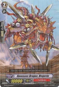 Ravenous Dragon, Megarex - BT03: Demonic Lord Invasion - Cardfight Vanguard card