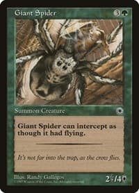 Giant Spider - Portal - Magic: The Gathering card