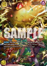 Zeus (SP) - Adventure on Kami's Island - One Piece Card Game card