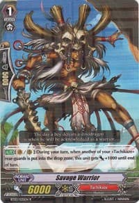 Savage Warrior - BT03: Demonic Lord Invasion - Cardfight Vanguard card