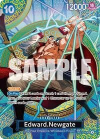 Edward.Newgate (SP) - Adventure on Kami's Island - One Piece Card Game card