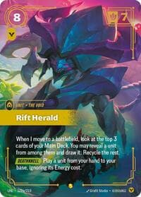Rift Herald (Alternate Art) - Unleashed - Riftbound: League of Legends Trading Card Game card