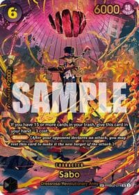 Sabo (PRB02-014) (SP) - Adventure on Kami's Island - One Piece Card Game card