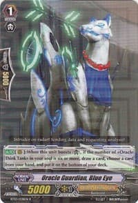 Oracle Guardian, Blue Eye - BT03: Demonic Lord Invasion - Cardfight Vanguard card