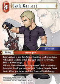 Jack Garland - Dreamlike Oceans - Final Fantasy TCG card