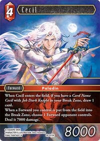 Cecil - Dreamlike Oceans - Final Fantasy TCG card
