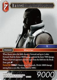 Barret - Dreamlike Oceans - Final Fantasy TCG card