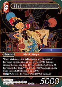Vivi - Dreamlike Oceans - Final Fantasy TCG card