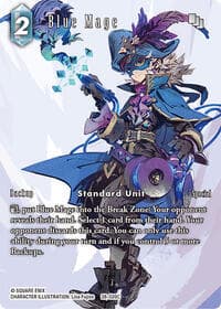 Blue Mage (Full Art) - Dreamlike Oceans - Final Fantasy TCG card