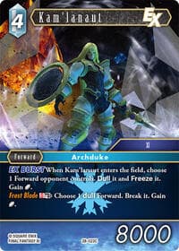 Kam'lanaut EX - Dreamlike Oceans - Final Fantasy TCG card