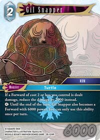 Gil Snapper - Dreamlike Oceans - Final Fantasy TCG card