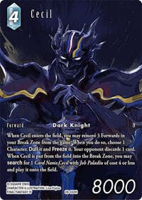 Cecil (Full Art) (032) - Dreamlike Oceans - Final Fantasy TCG card