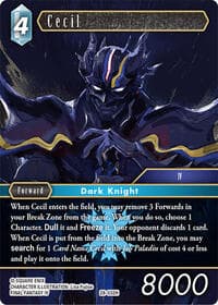 Cecil (032) - Dreamlike Oceans - Final Fantasy TCG card