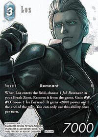 Loz (Full Art) - Dreamlike Oceans - Final Fantasy TCG card