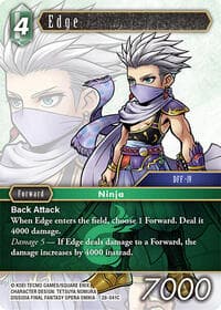 Edge - Dreamlike Oceans - Final Fantasy TCG card