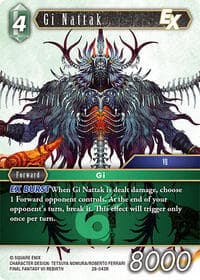 Gi Nattak EX - Dreamlike Oceans - Final Fantasy TCG card