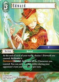 Edward - Dreamlike Oceans - Final Fantasy TCG card