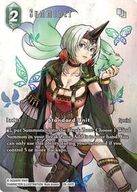Summoner (Full Art) - Dreamlike Oceans - Final Fantasy TCG card