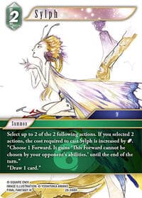 Sylph - Dreamlike Oceans - Final Fantasy TCG card