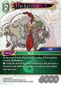 Cluckatrice - Dreamlike Oceans - Final Fantasy TCG card