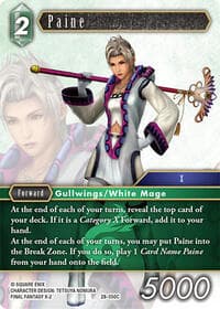 Paine - Dreamlike Oceans - Final Fantasy TCG card