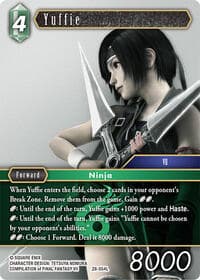 Yuffie - Dreamlike Oceans - Final Fantasy TCG card