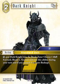 Dark Knight - Dreamlike Oceans - Final Fantasy TCG card
