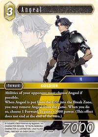 Angeal - Dreamlike Oceans - Final Fantasy TCG card