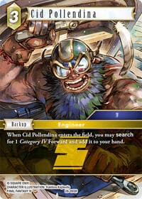 Cid Pollendina - Dreamlike Oceans - Final Fantasy TCG card