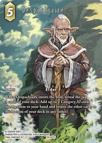 Despachiaire (Full Art) - Dreamlike Oceans - Final Fantasy TCG card