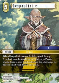 Despachiaire - Dreamlike Oceans - Final Fantasy TCG card