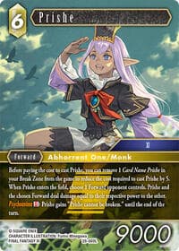 Prishe - Dreamlike Oceans - Final Fantasy TCG card