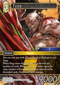 Yang - Dreamlike Oceans - Final Fantasy TCG card