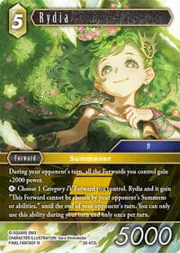 Rydia - Dreamlike Oceans - Final Fantasy TCG card