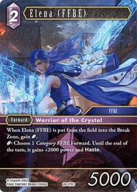 Elena (FFBE) - Dreamlike Oceans - Final Fantasy TCG card