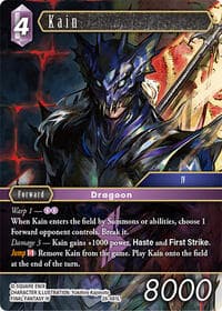 Kain - Dreamlike Oceans - Final Fantasy TCG card