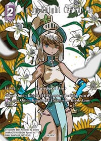 Onion Knight (FFTS) (Full Art) - Dreamlike Oceans - Final Fantasy TCG card