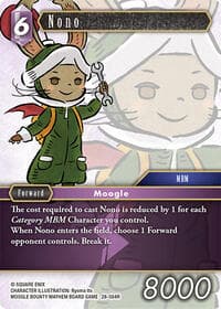 Nono - Dreamlike Oceans - Final Fantasy TCG card