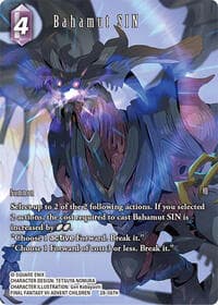 Bahamut SIN (Full Art) - Dreamlike Oceans - Final Fantasy TCG card