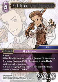 Balthier - Dreamlike Oceans - Final Fantasy TCG card