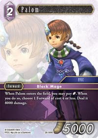 Palom - Dreamlike Oceans - Final Fantasy TCG card