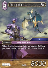 Dragoon - Dreamlike Oceans - Final Fantasy TCG card