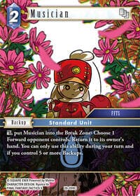 Musician - Dreamlike Oceans - Final Fantasy TCG card