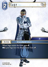 Sage - Dreamlike Oceans - Final Fantasy TCG card