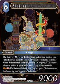 Steiner - Dreamlike Oceans - Final Fantasy TCG card