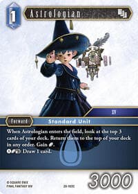 Astrologian - Dreamlike Oceans - Final Fantasy TCG card